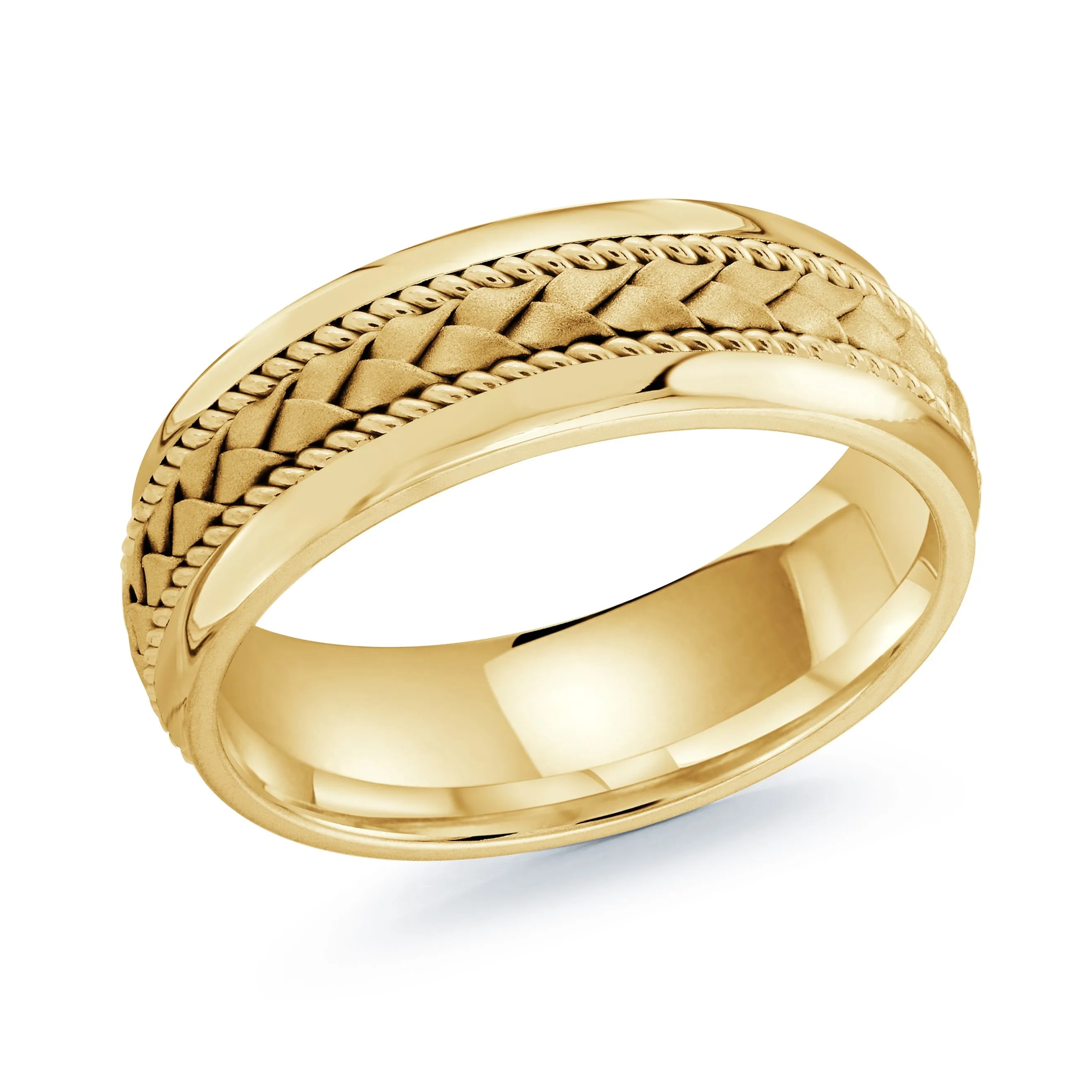 14K Yellow Gold Ring from the Prestige Collection by Malo - MRD-066-7Y