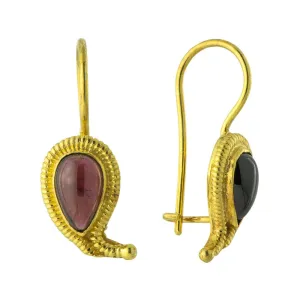 Ananda Garnet Earrings