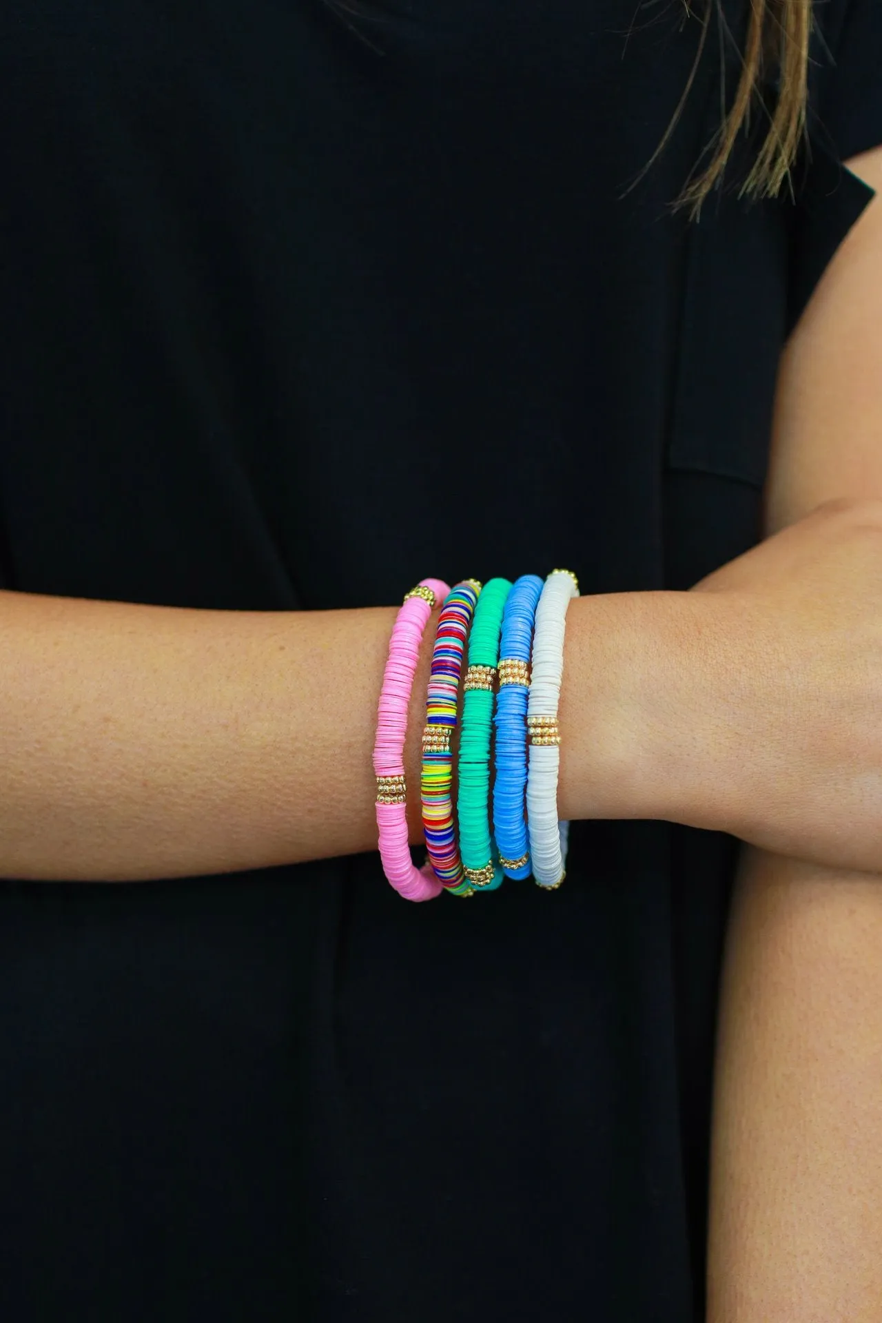 Beach Getaway Disk Bracelets