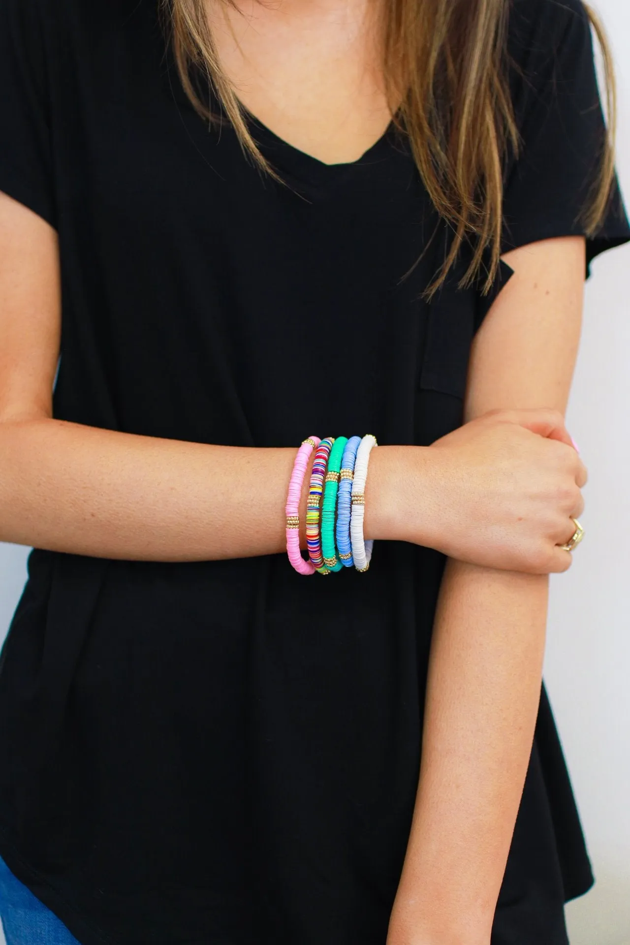 Beach Getaway Disk Bracelets