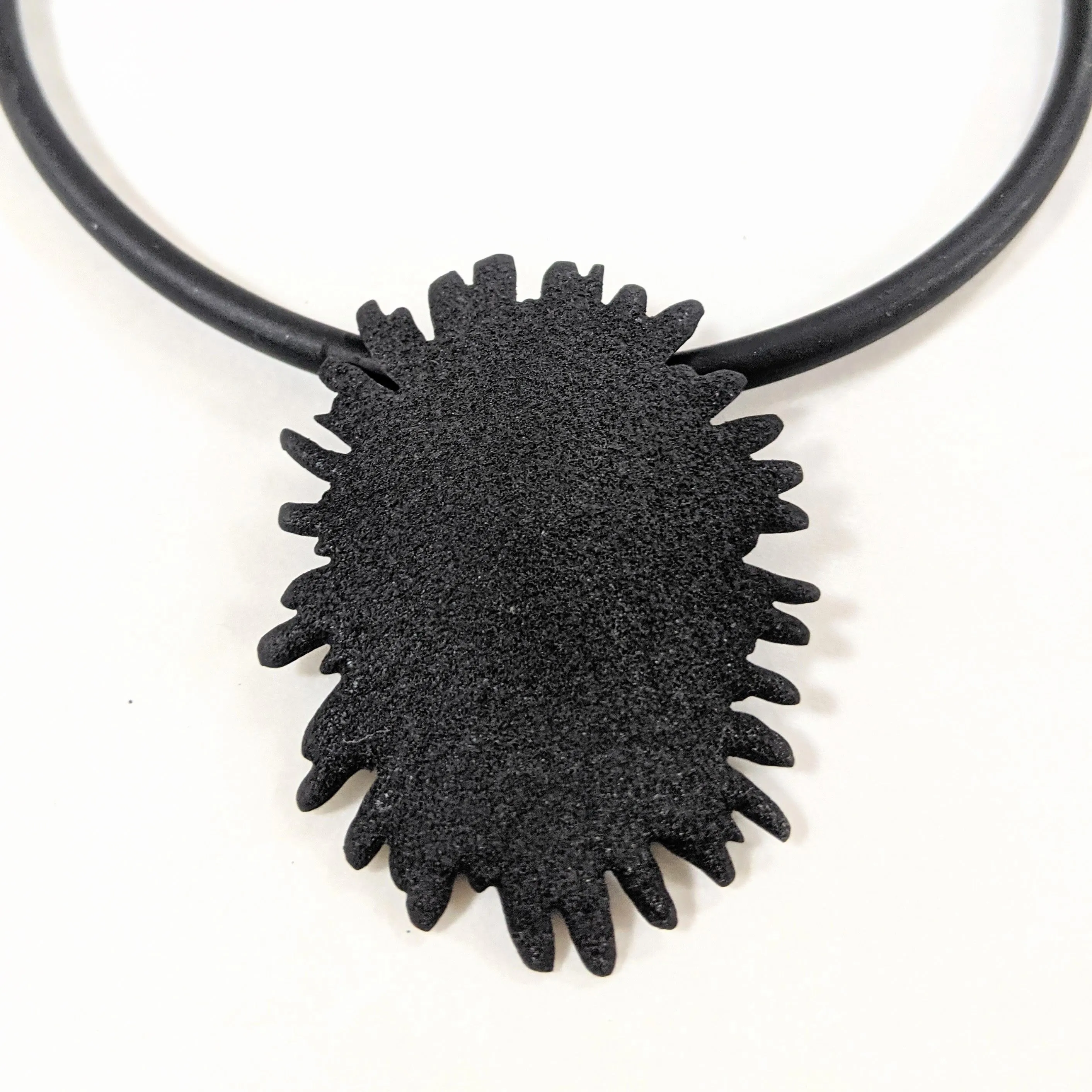 Black Splat Pendant