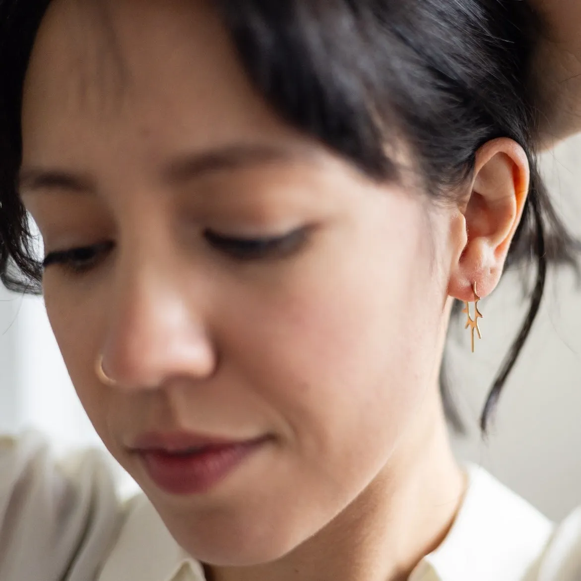 Blast Hoop Earrings