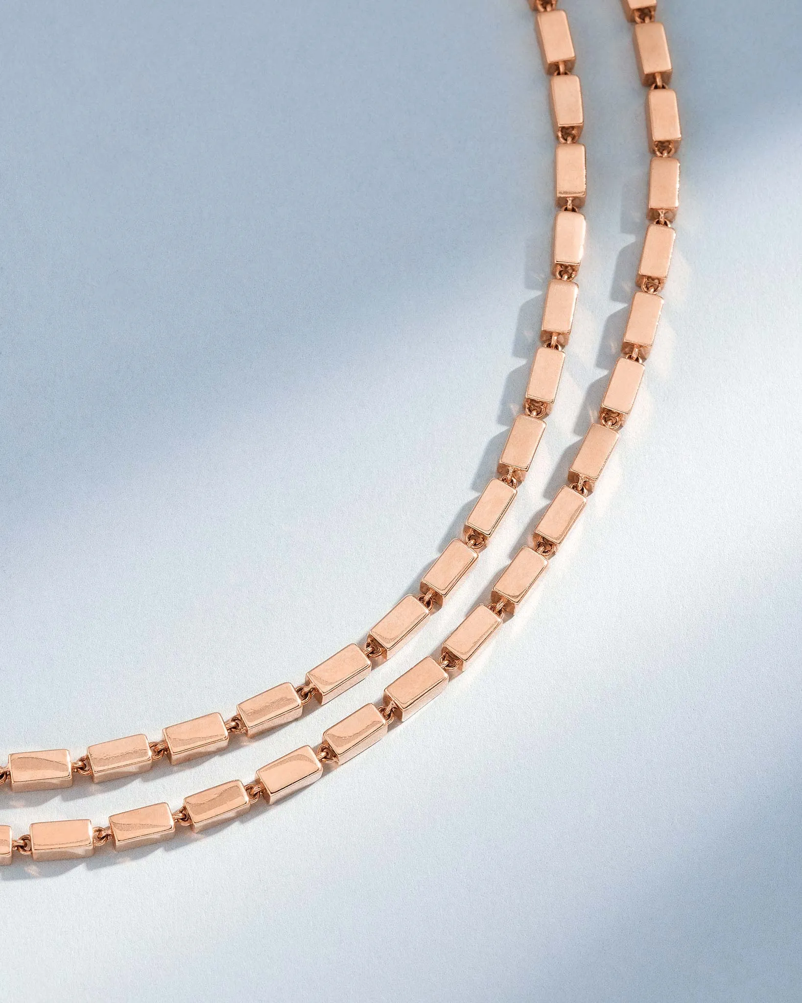 Block-Chain Thick Necklace