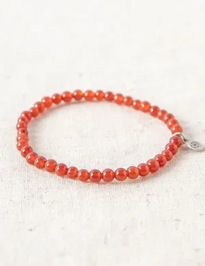 Carnelian Mini Gemstone Bracelet