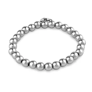 Charm It! - Silver Beads Charm Bracelet