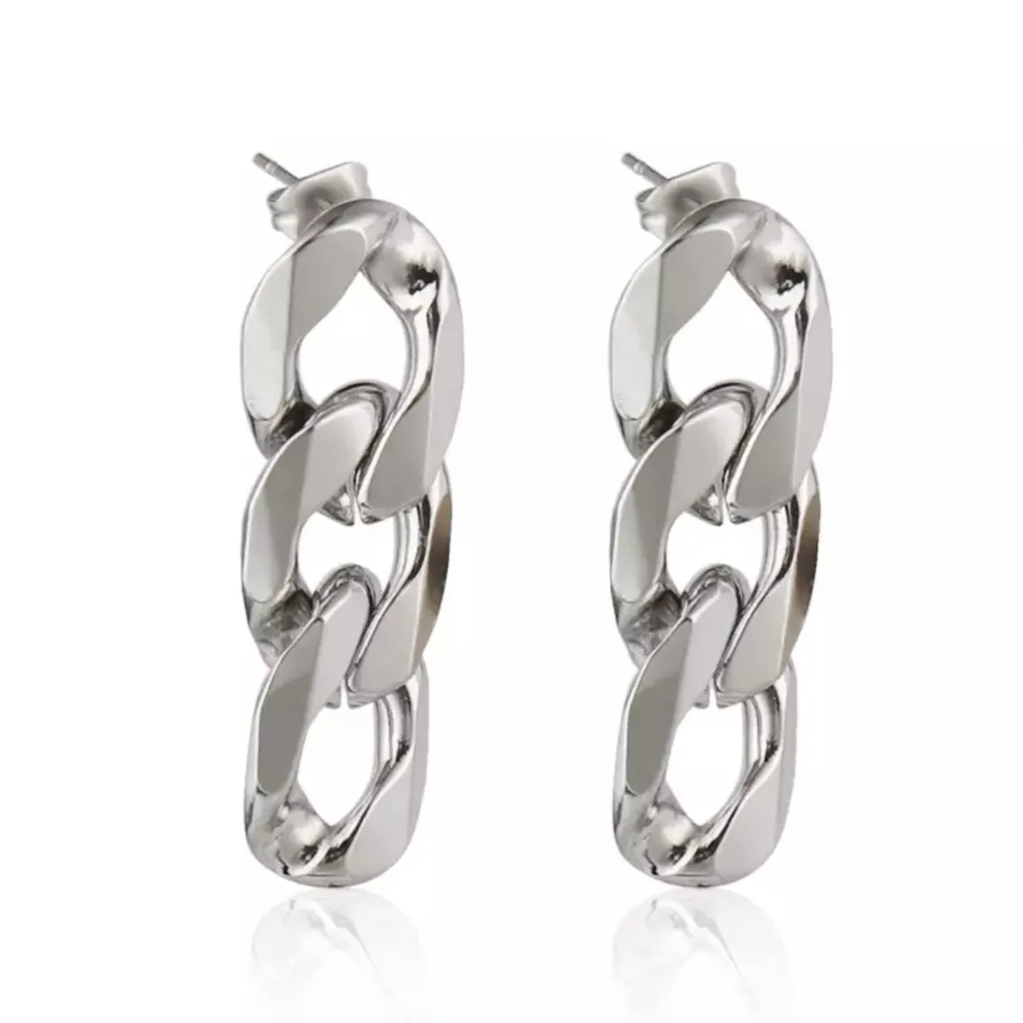 Chévere Chain Link Earrings - LAST CHANCE!