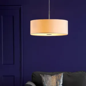 Dar Ronda 60cm 3 Light Pendant Ecru