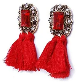 Electomania Bohemian Tassel Stylish Fancy Party Wear Earrings for Women & Girls