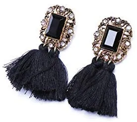 Electomania Bohemian Tassel Stylish Fancy Party Wear Earrings for Women & Girls