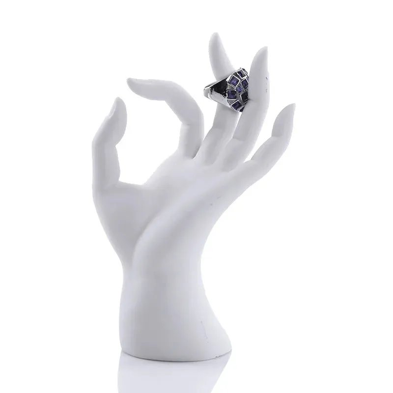 Elegant Smooth Resin Mannequin Jewelry Displays