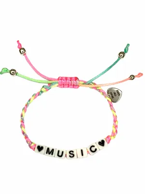 Friendship Bracelet - Music Pastel