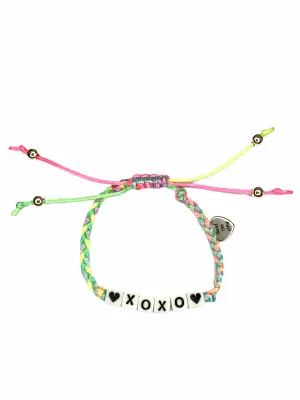 Friendship Bracelet - XOXO Pastel