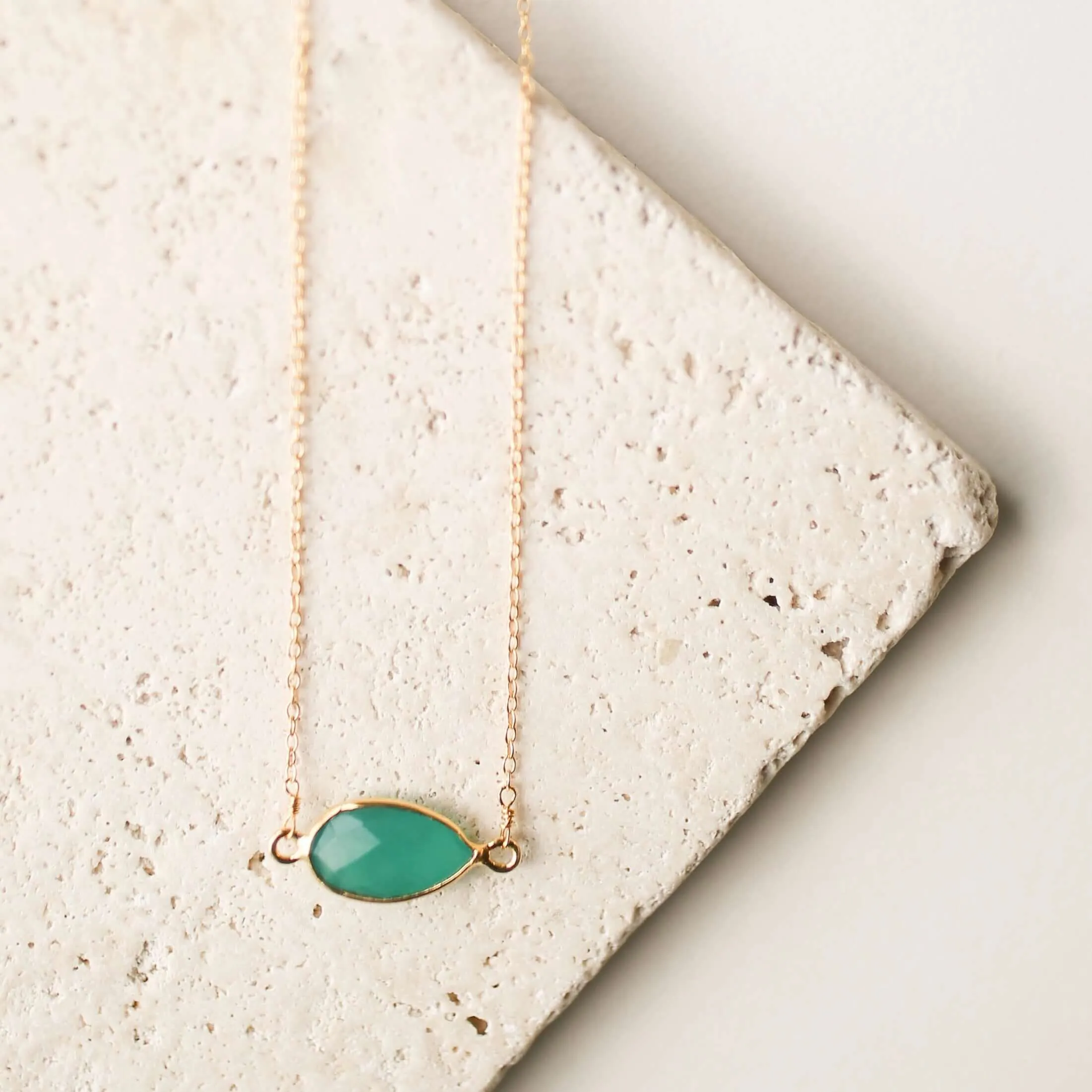 Gemstone Minimalist Necklaces