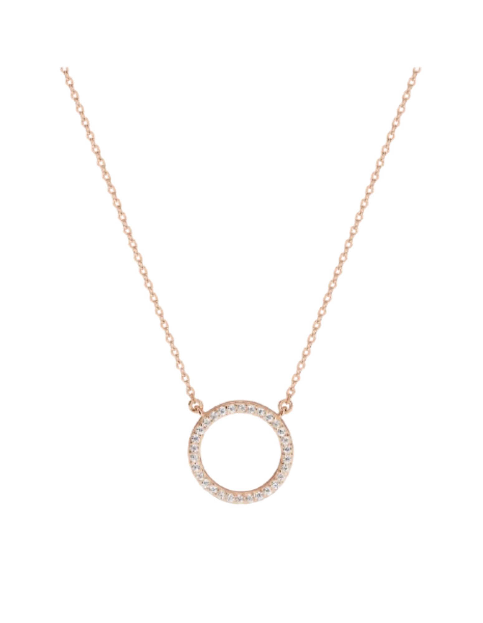 Georgini Ara Pendant w/ CZ - Rose Gold