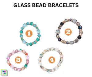 Glass Bead Bracelets