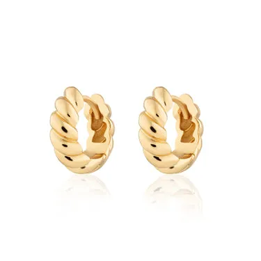 Hannah Martin Twist & Shout Chunky Huggie Earrings