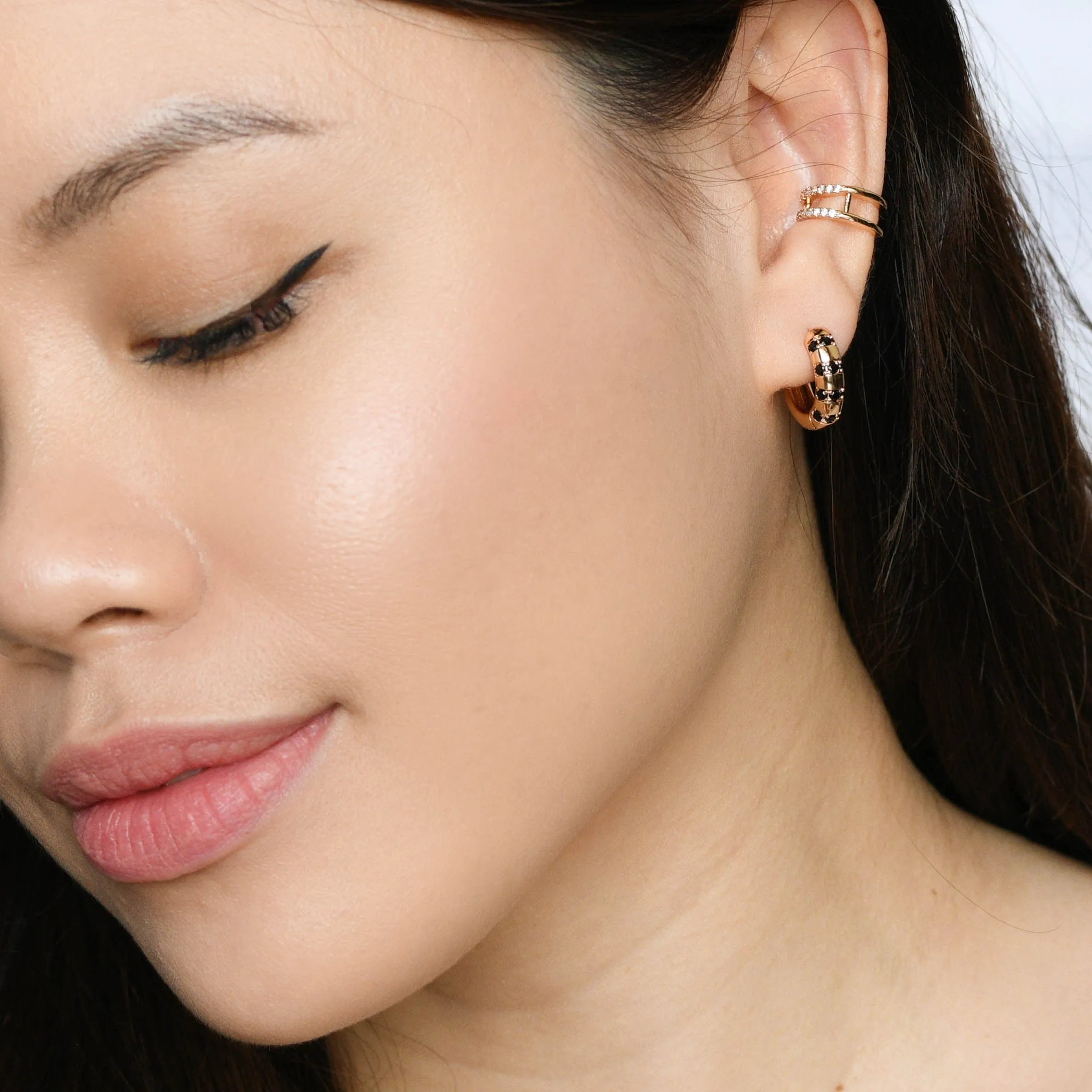 Lorna Luxe Hoops | Warm Gold