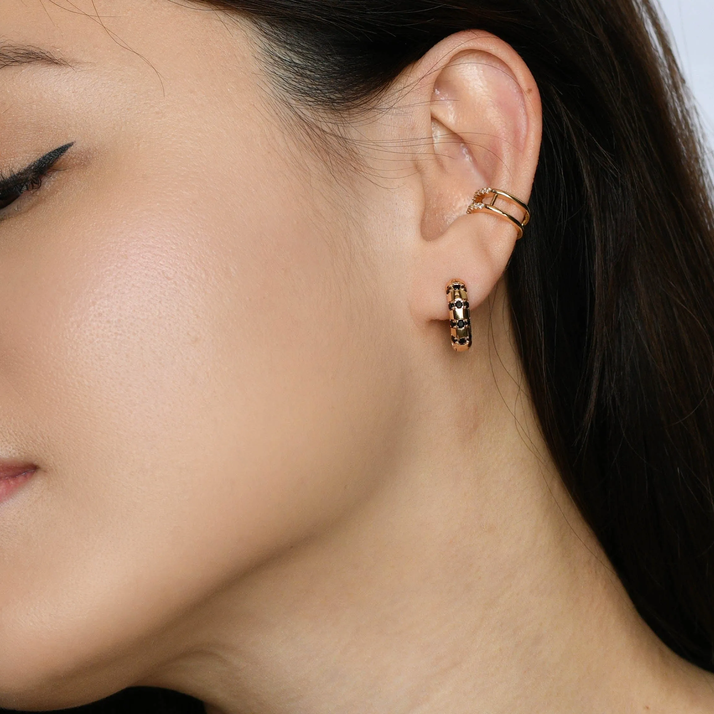 Lorna Luxe Hoops | Warm Gold