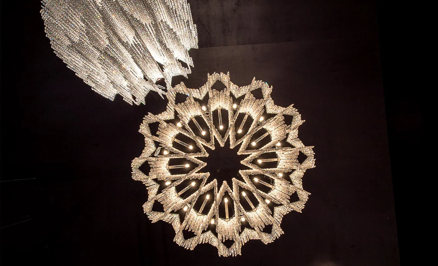 MANOOI Luxurious Crystal Chandelier - BURJ