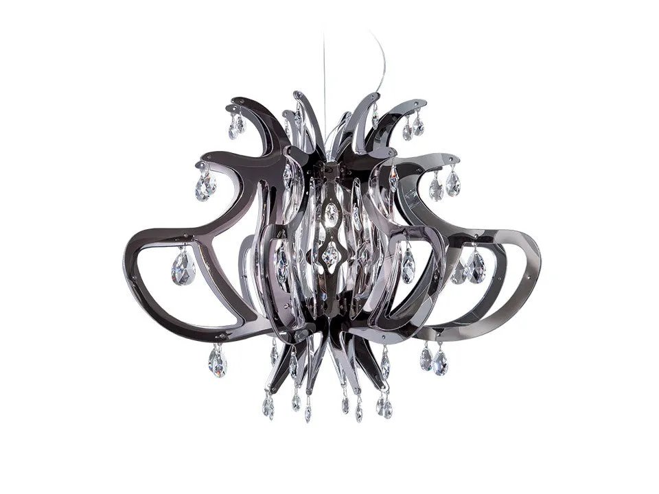 Medusa Pewter Suspension Lamp