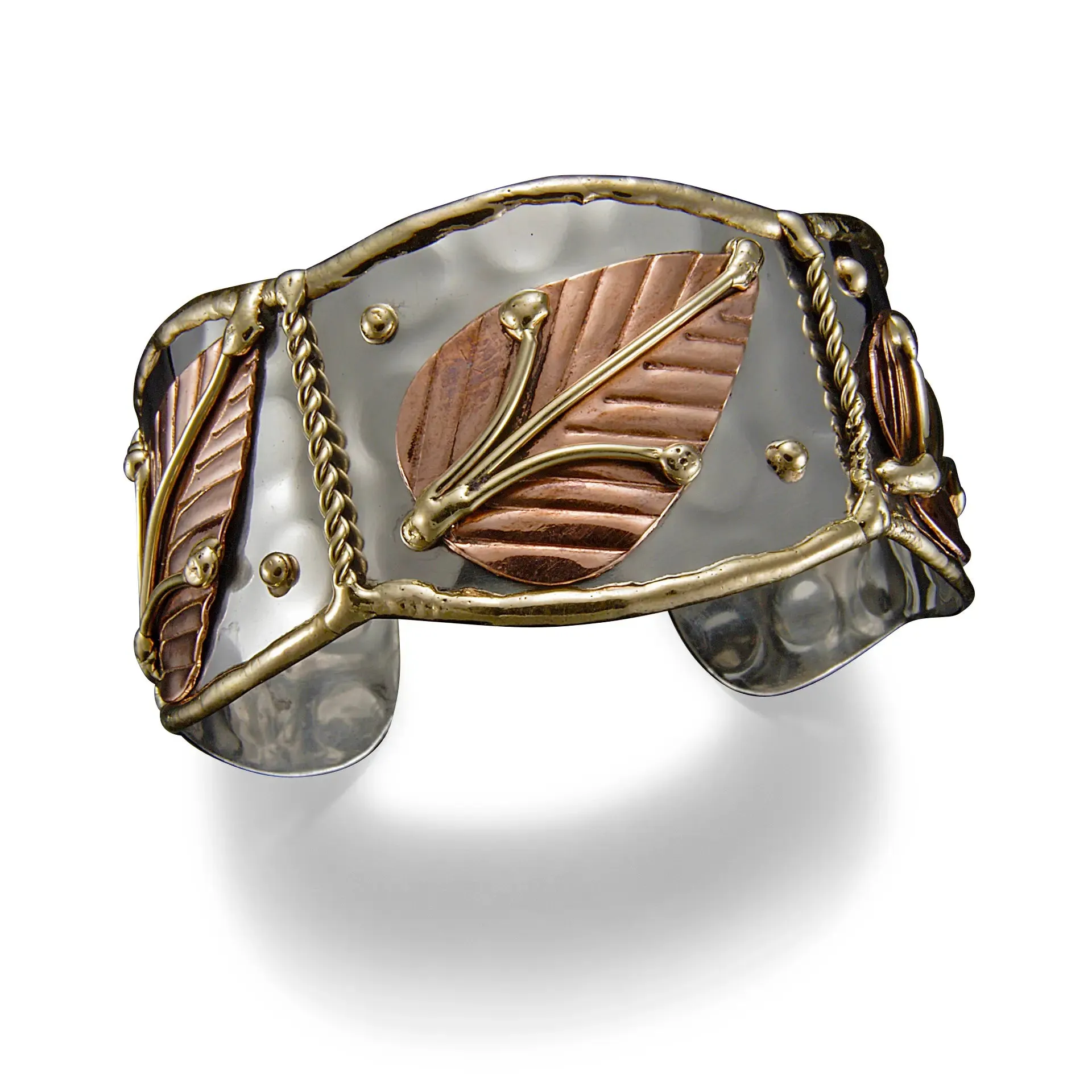 Mixed Metal Cuff Bracelet