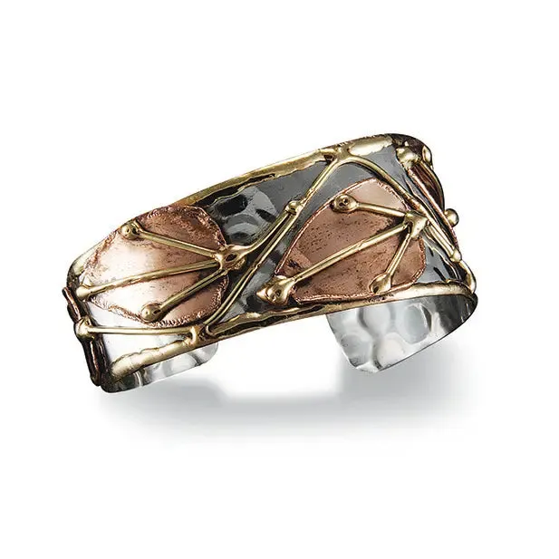 Mixed Metal Cuff Bracelet