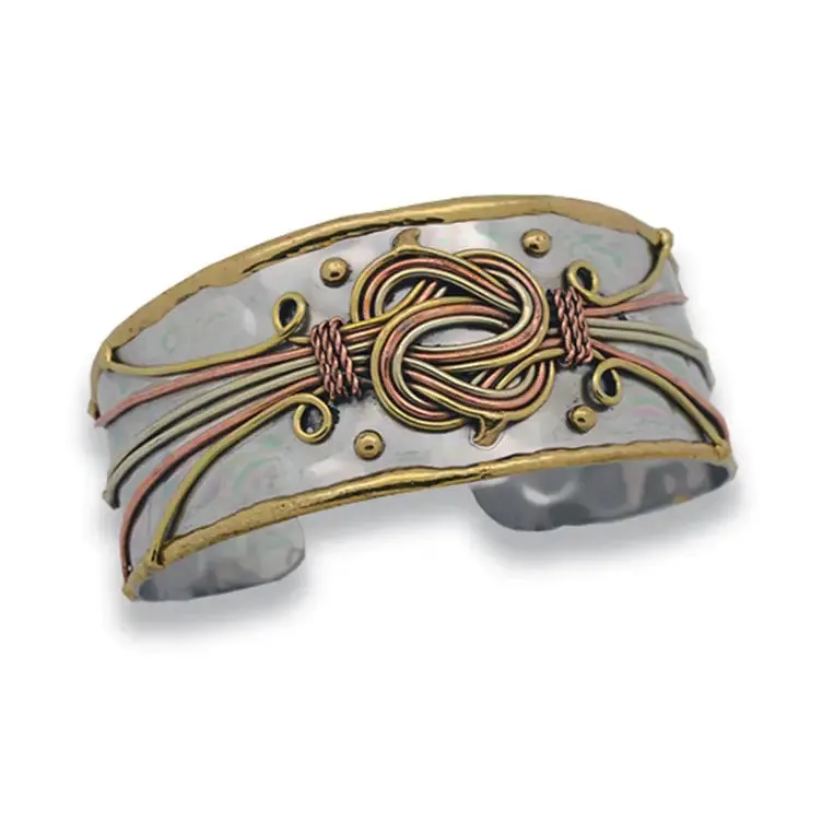 Mixed Metal Cuff Bracelet