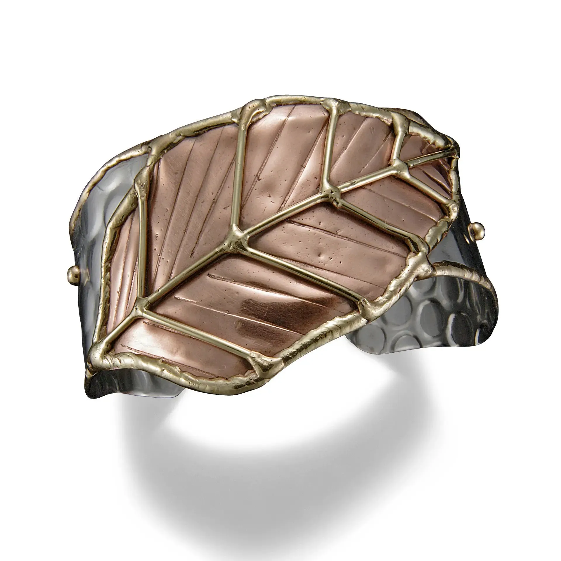 Mixed Metal Cuff Bracelet