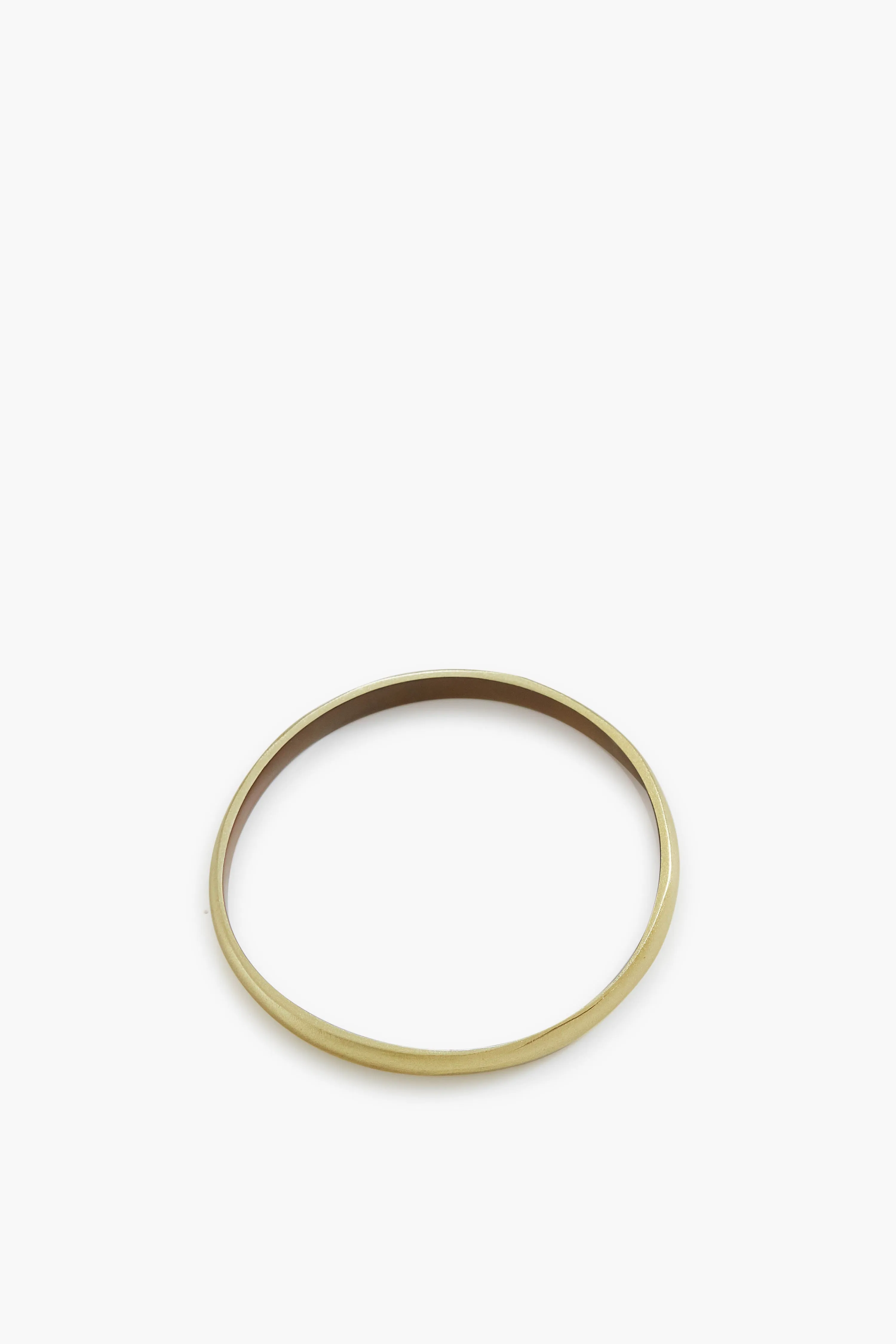 Natural Horn with Gold Bangle Set