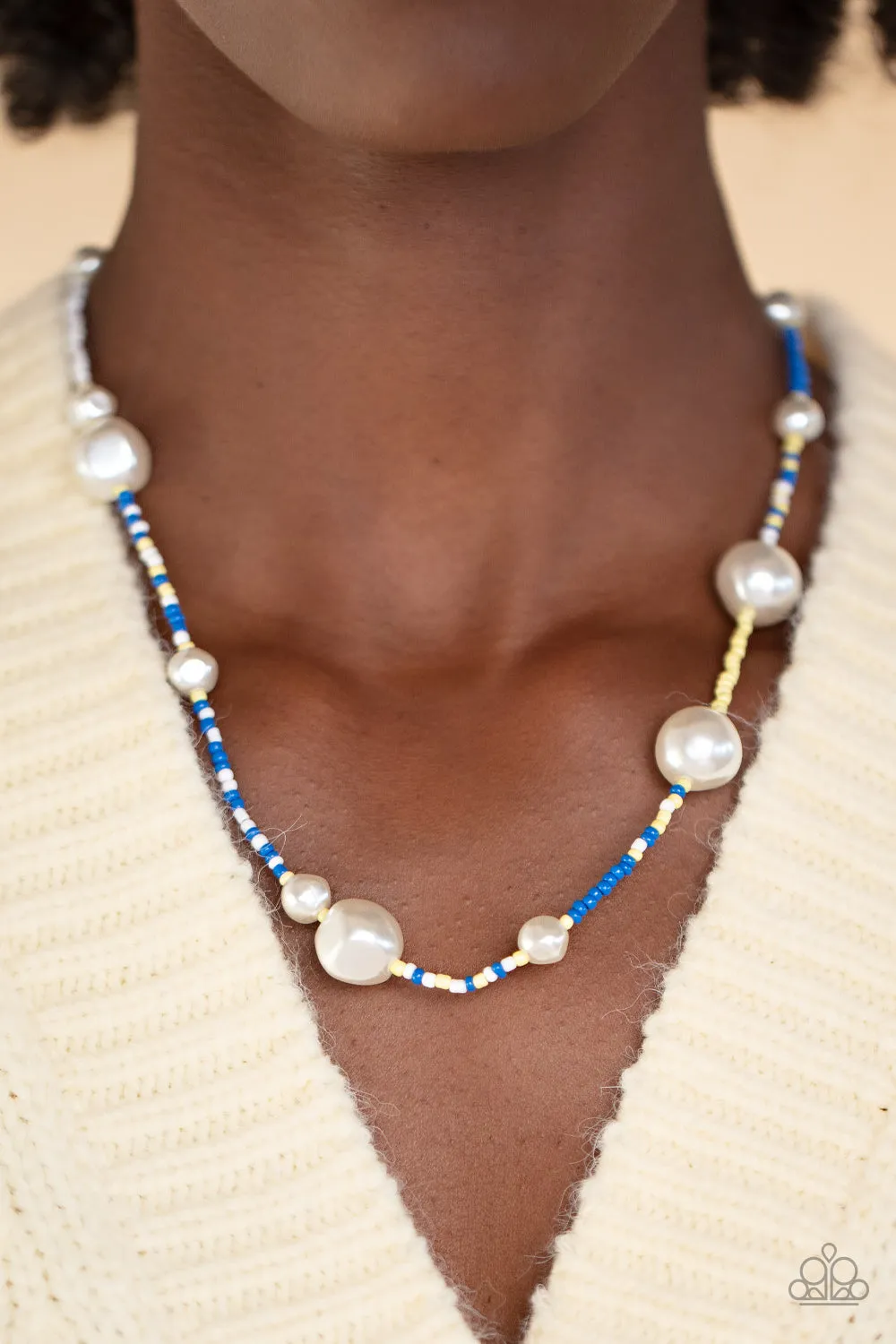 Necklaces Modern Marina - Blue Set J