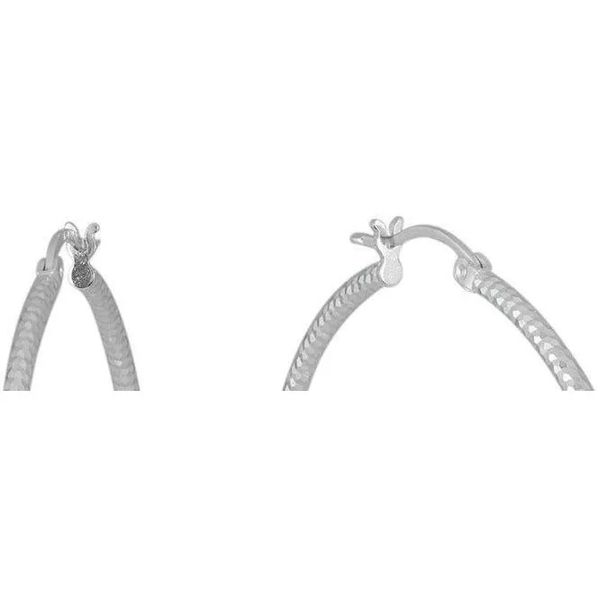 Ovale Hoop Earrings