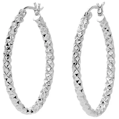 Ovale Hoop Earrings