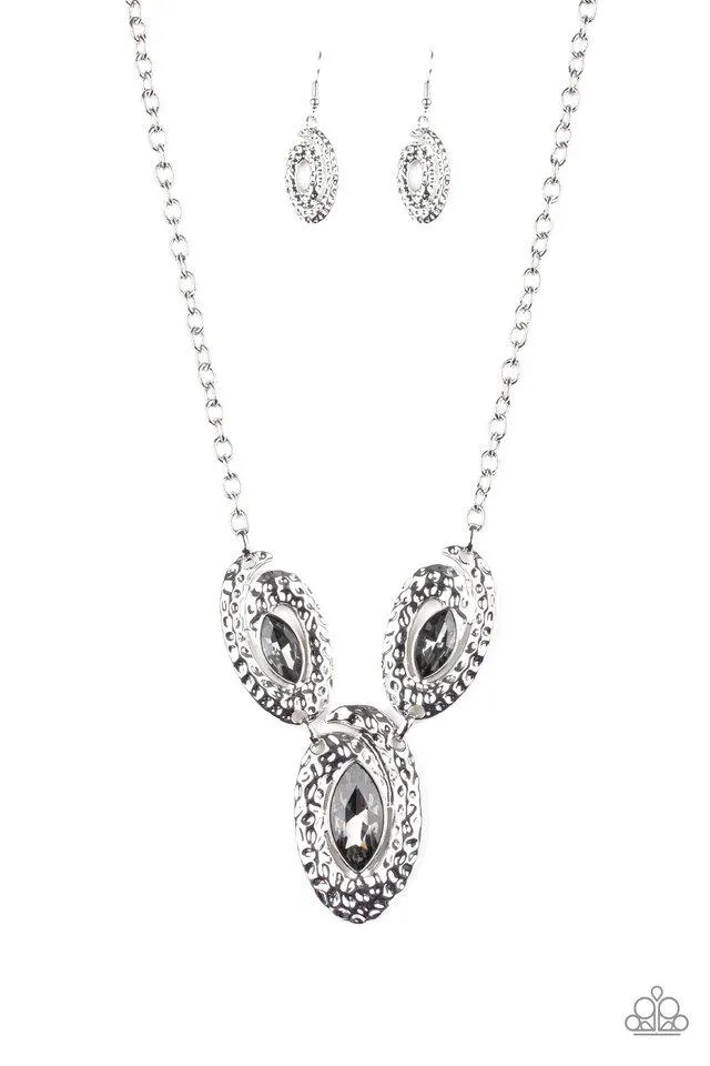 Paparazzi Necklace ~ Metro Mystique - Silver