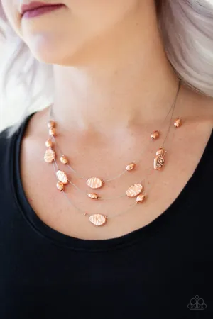 Paparazzi Necklace ~ Top ZEN - Copper