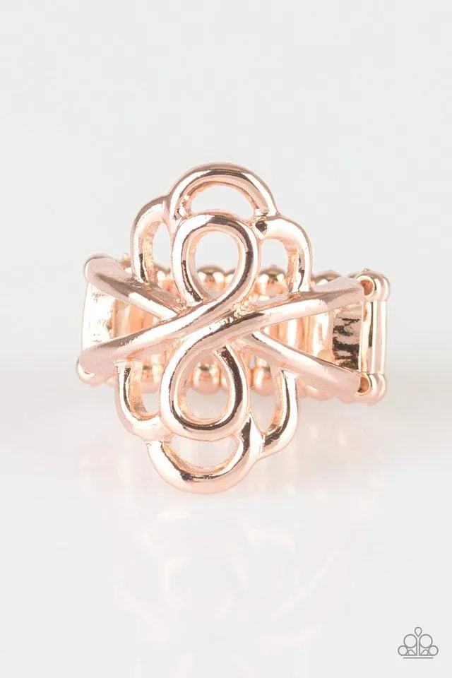 Paparazzi Ring ~ Ever Entwined - Gold