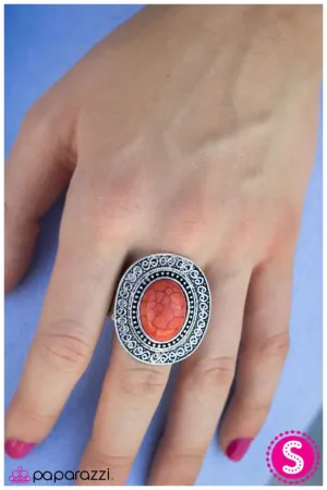 Paparazzi Ring ~ It Comes Naturally - Orange