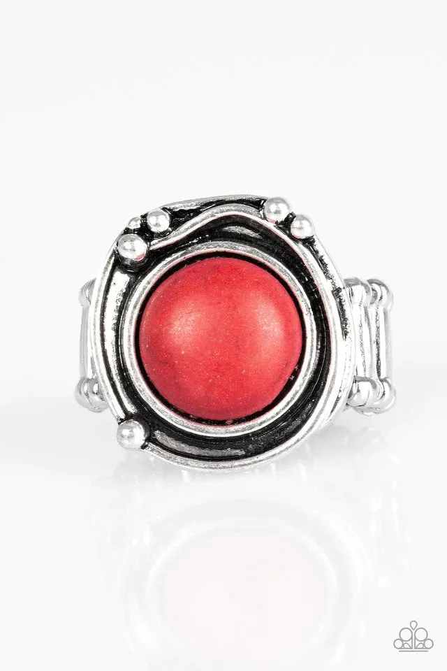 Paparazzi Ring ~ River Roamer - Red