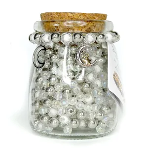 Silver Moon Jar DIY Bead Kit