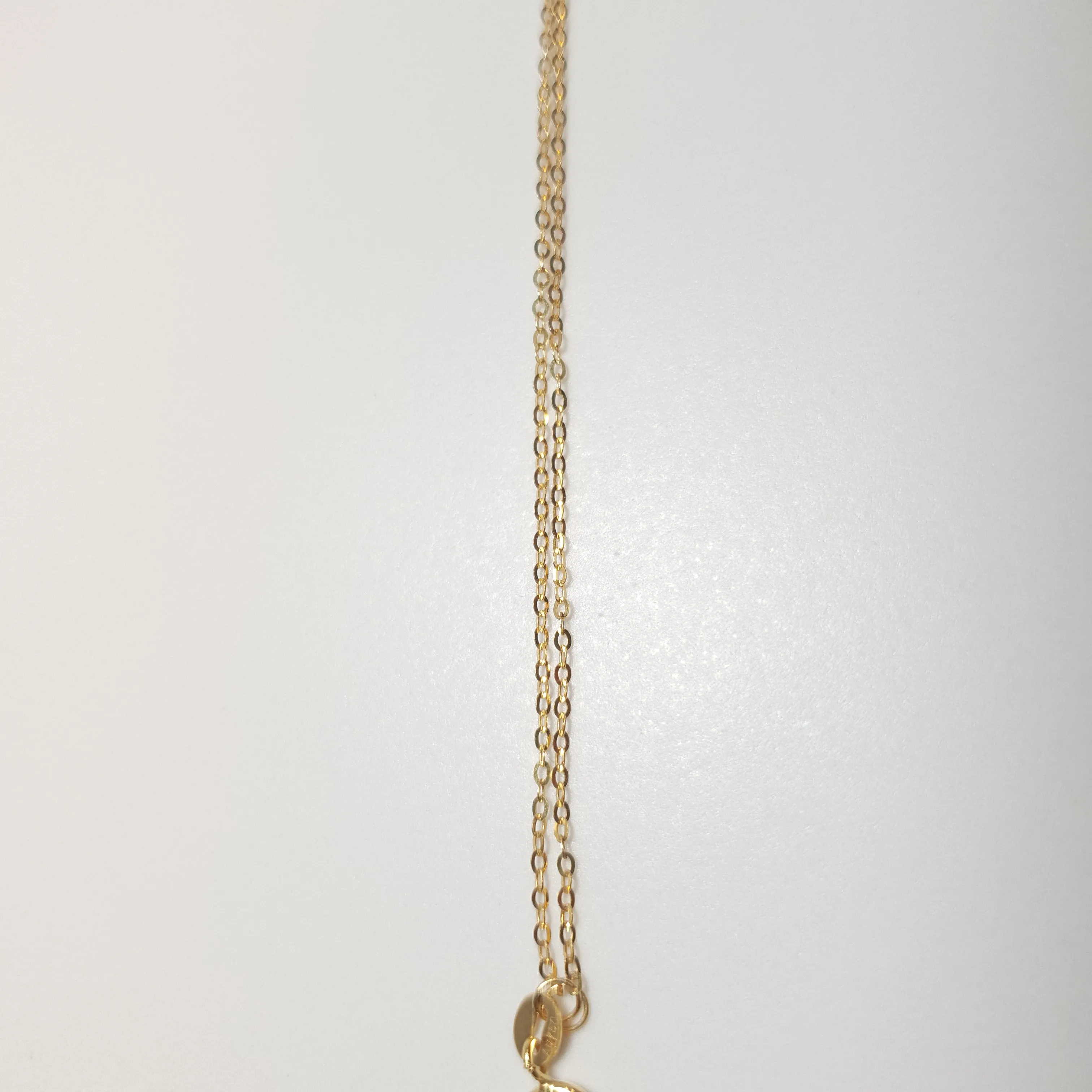 Single O Link Chain, 18k Yellow Gold