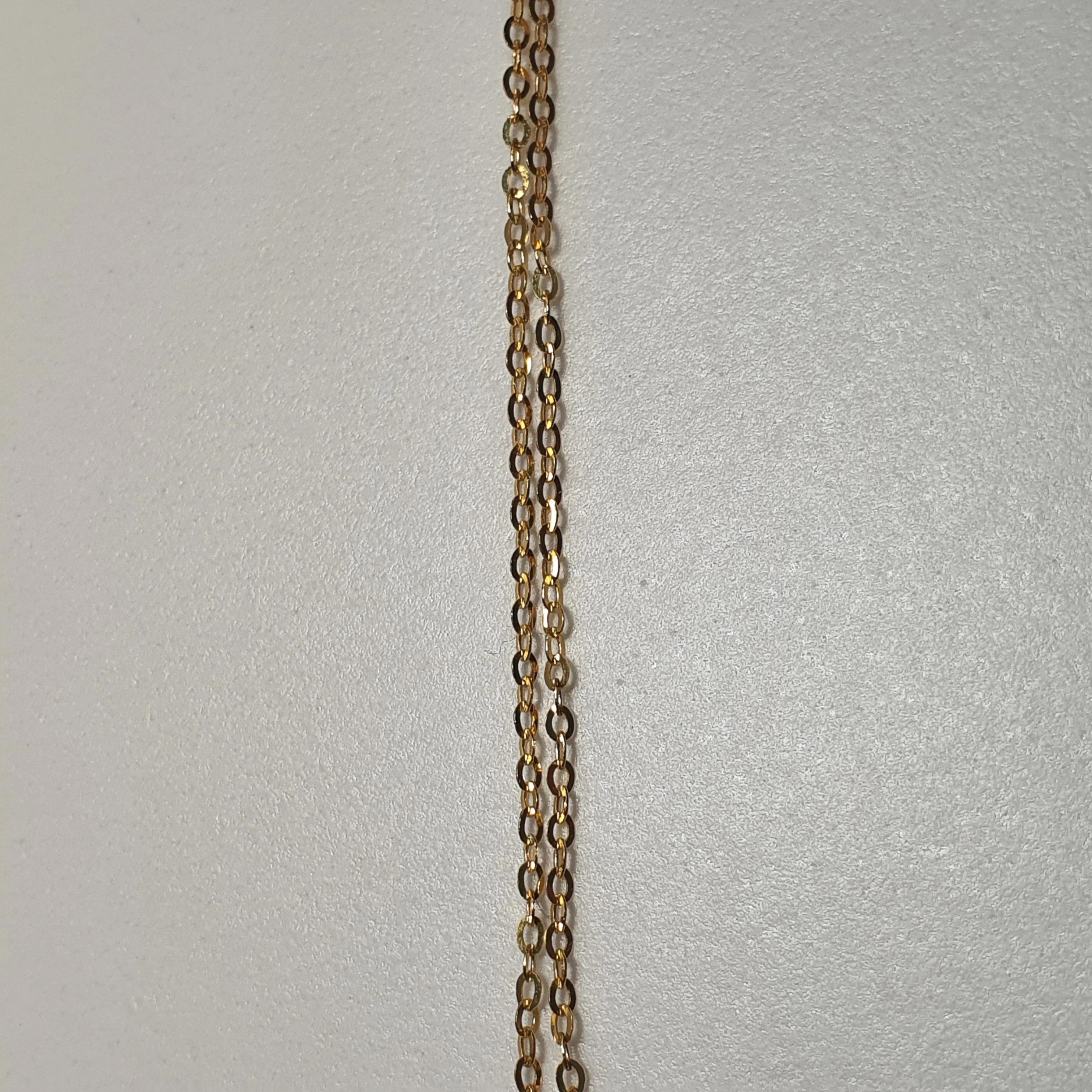 Single O Link Chain, 18k Yellow Gold