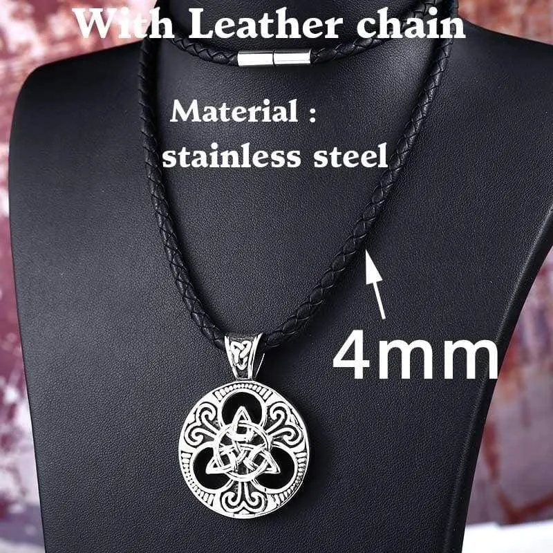 steel soldier viking pendant necklace Nordic stainless steel men fashion unique jewelry