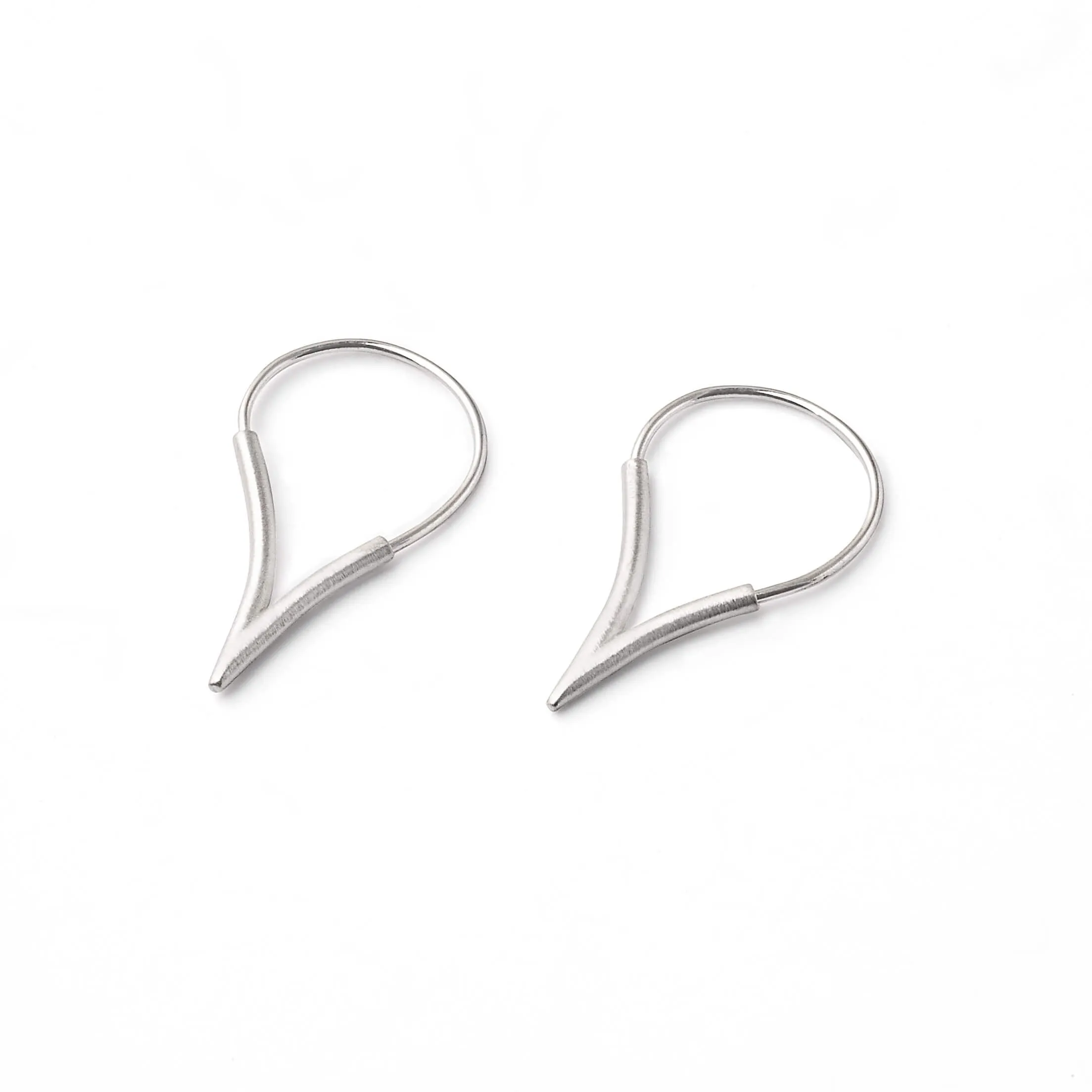 Teardrop Hoop Earrings