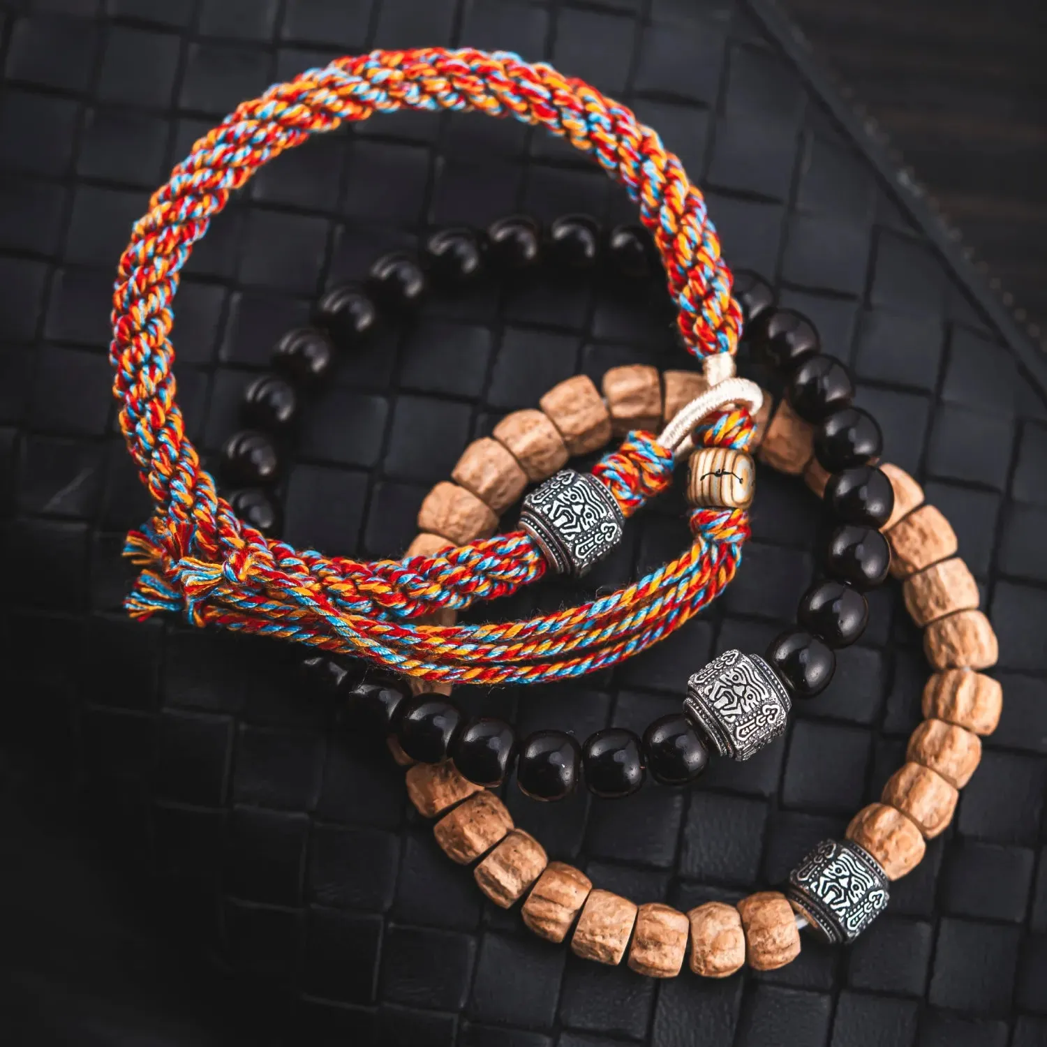 Tibetan Goddess of Wealth Bead Bracelet