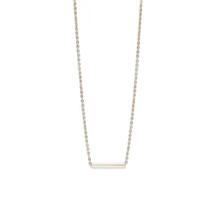 Tube Bar Necklace