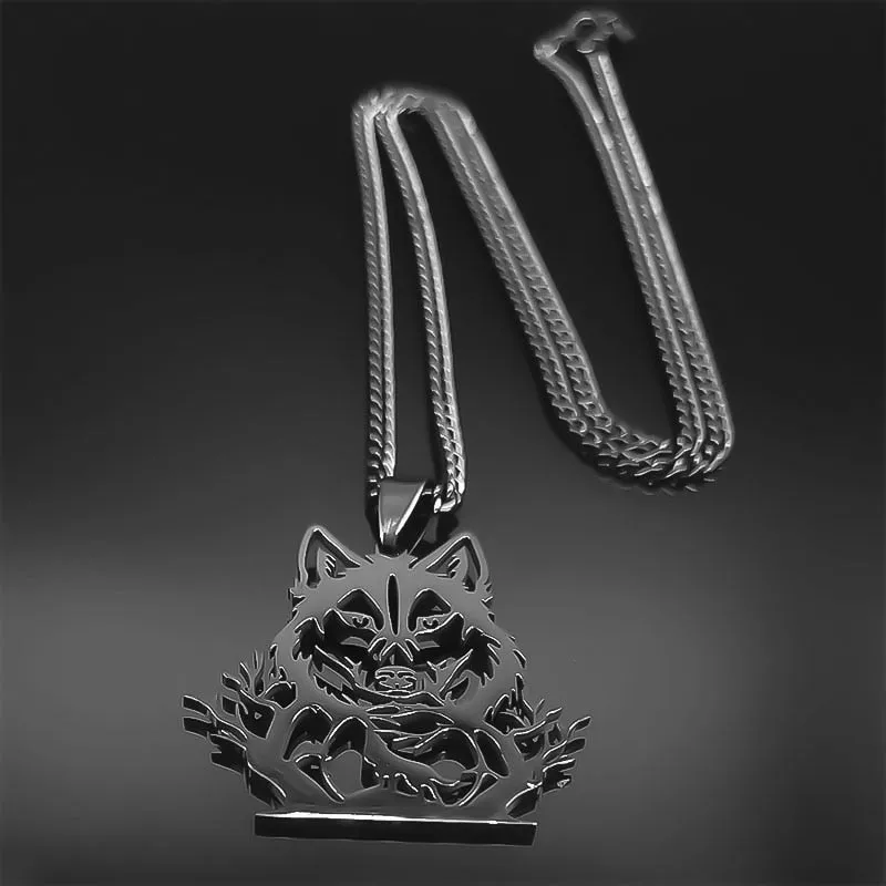 Unique Full Moon Wolf Necklaces