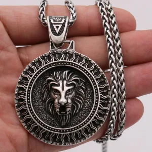 Unique Solar Lion Necklace