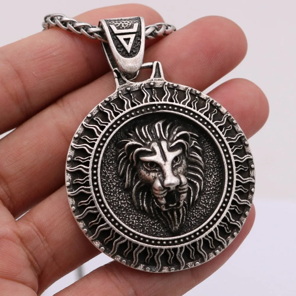 Unique Solar Lion Necklace