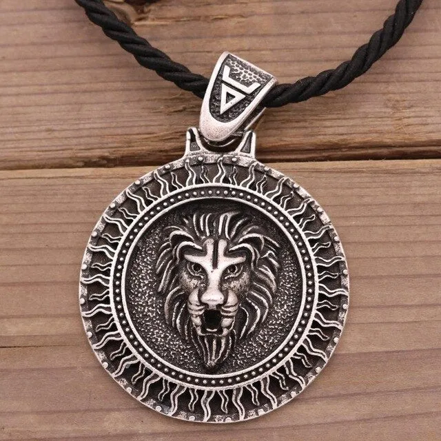 Unique Solar Lion Necklace