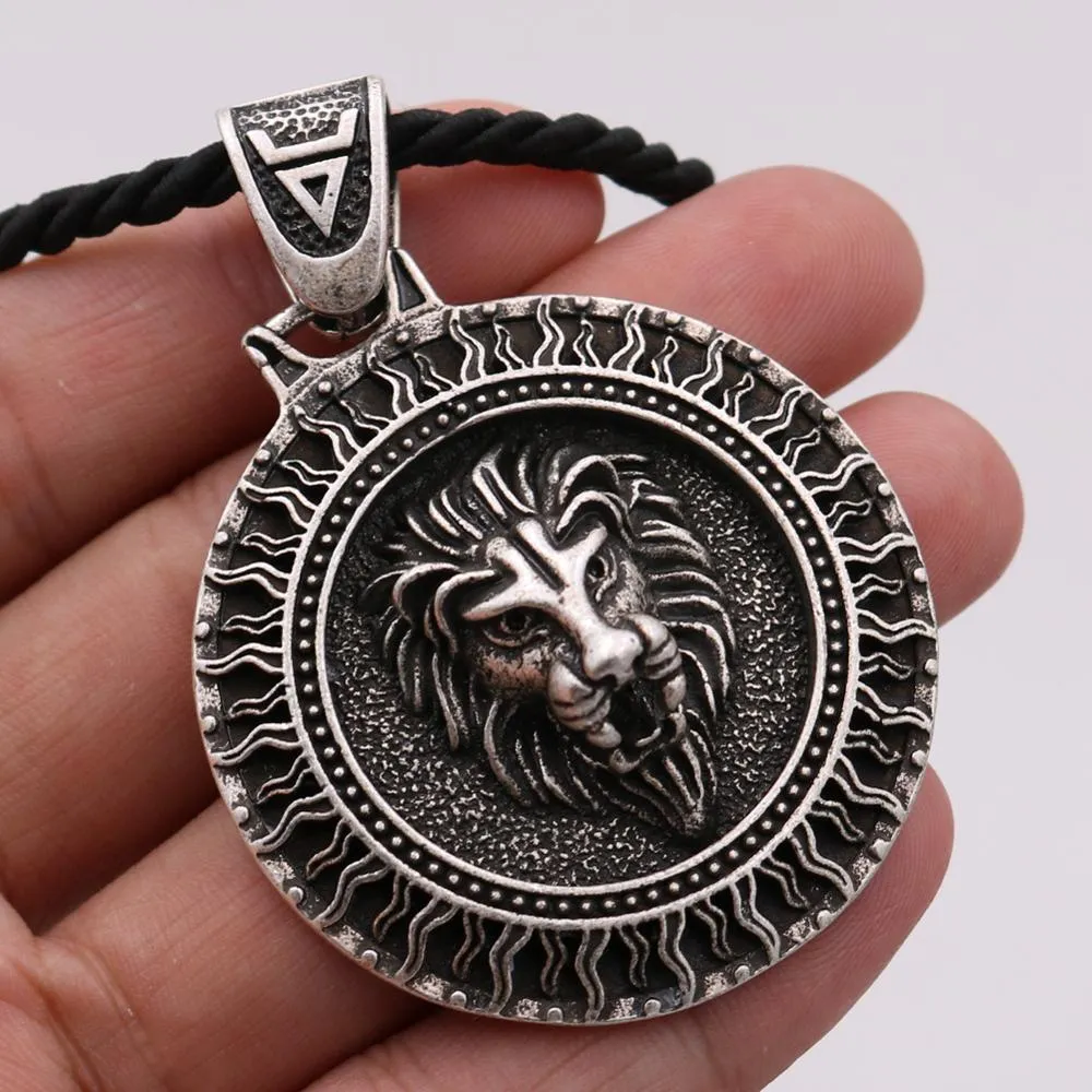 Unique Solar Lion Necklace