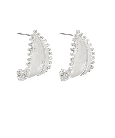 Vintage Thick Hoop Earrings